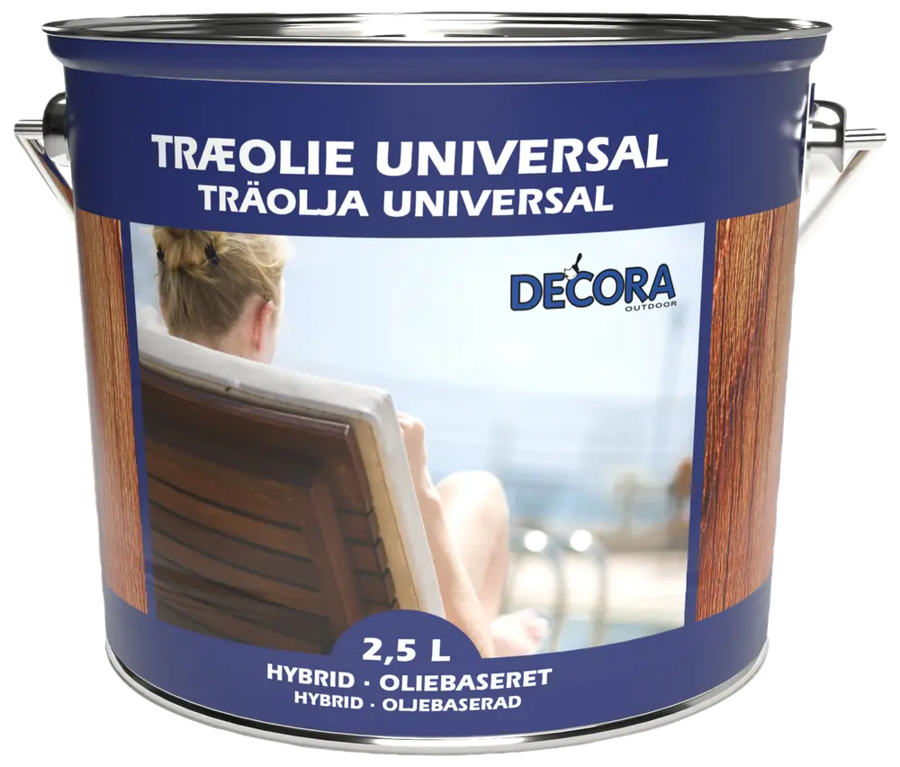 Decora Universal træolie hybrid 2,5 L - klar