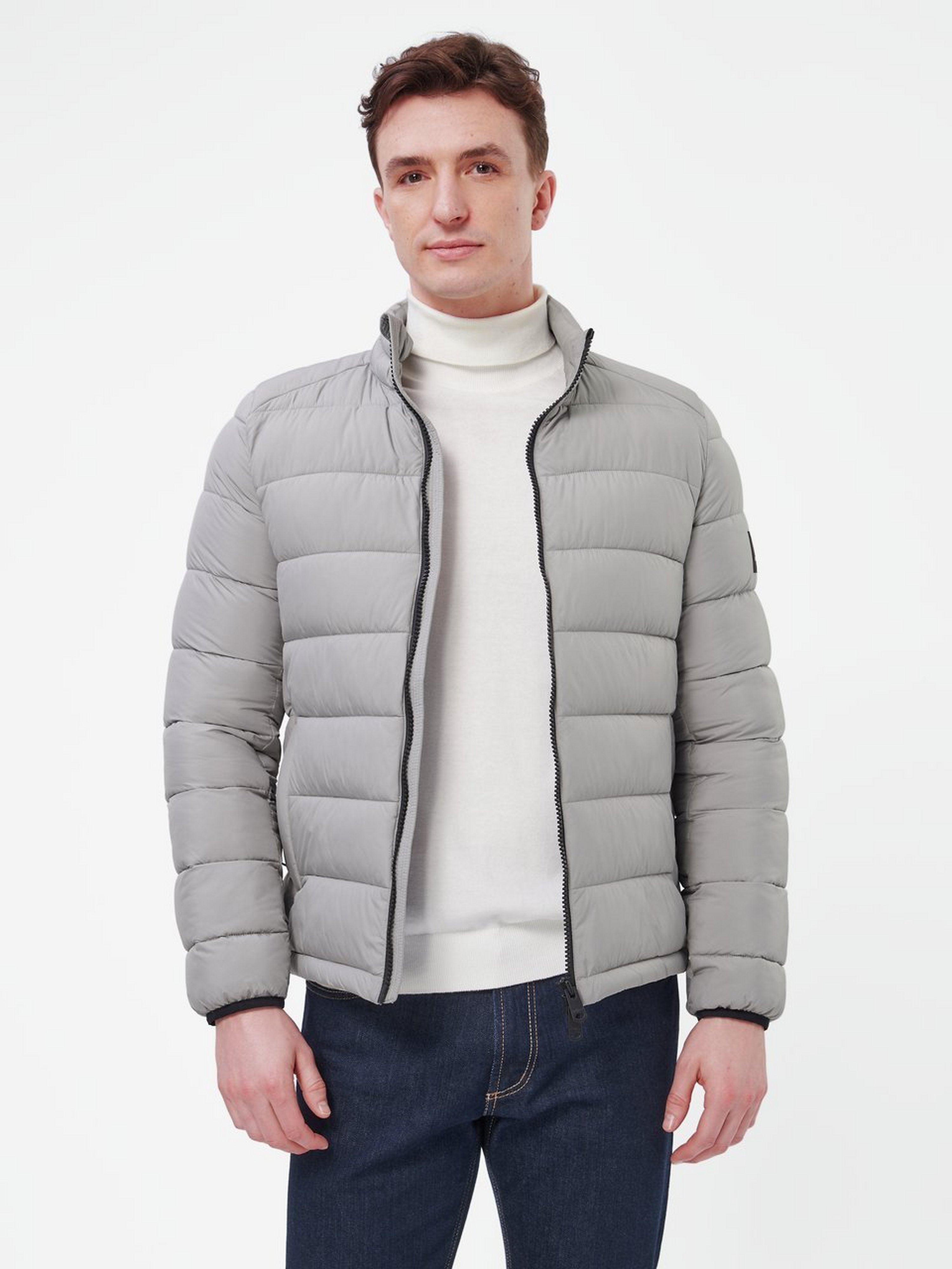Steppjacke mit Stehkragen