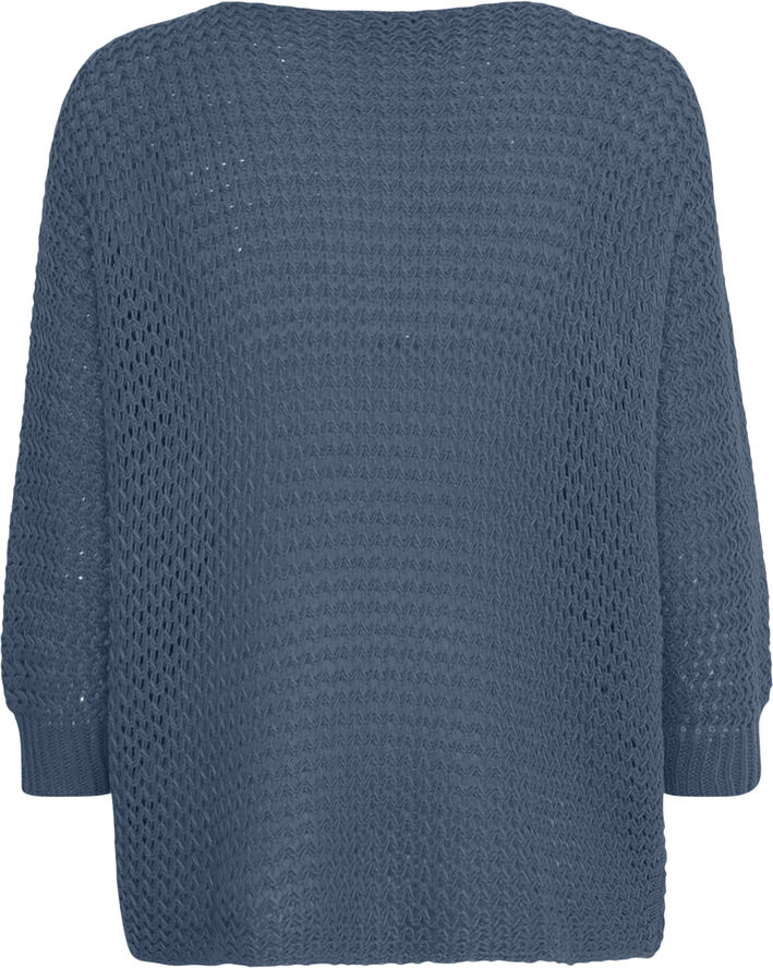 Sorbet SBCARLY KNIT BLOUSE Navy melange
