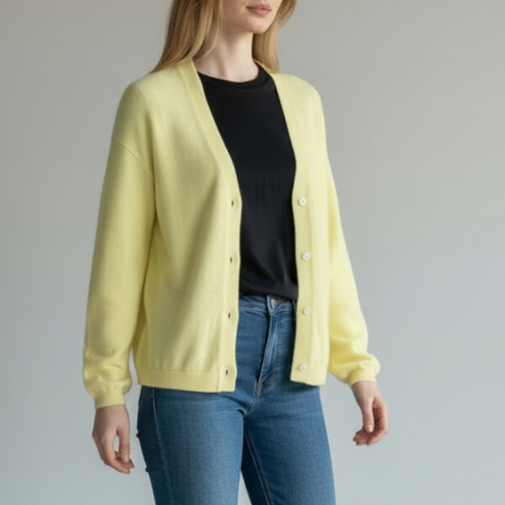 Pull Femme jaune