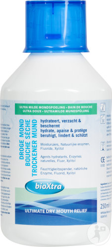 Bioxtra Bain De Bouche Anti-Plaque Ultra Doux Bouche Sèche Sans Alcool Flacon 250ml