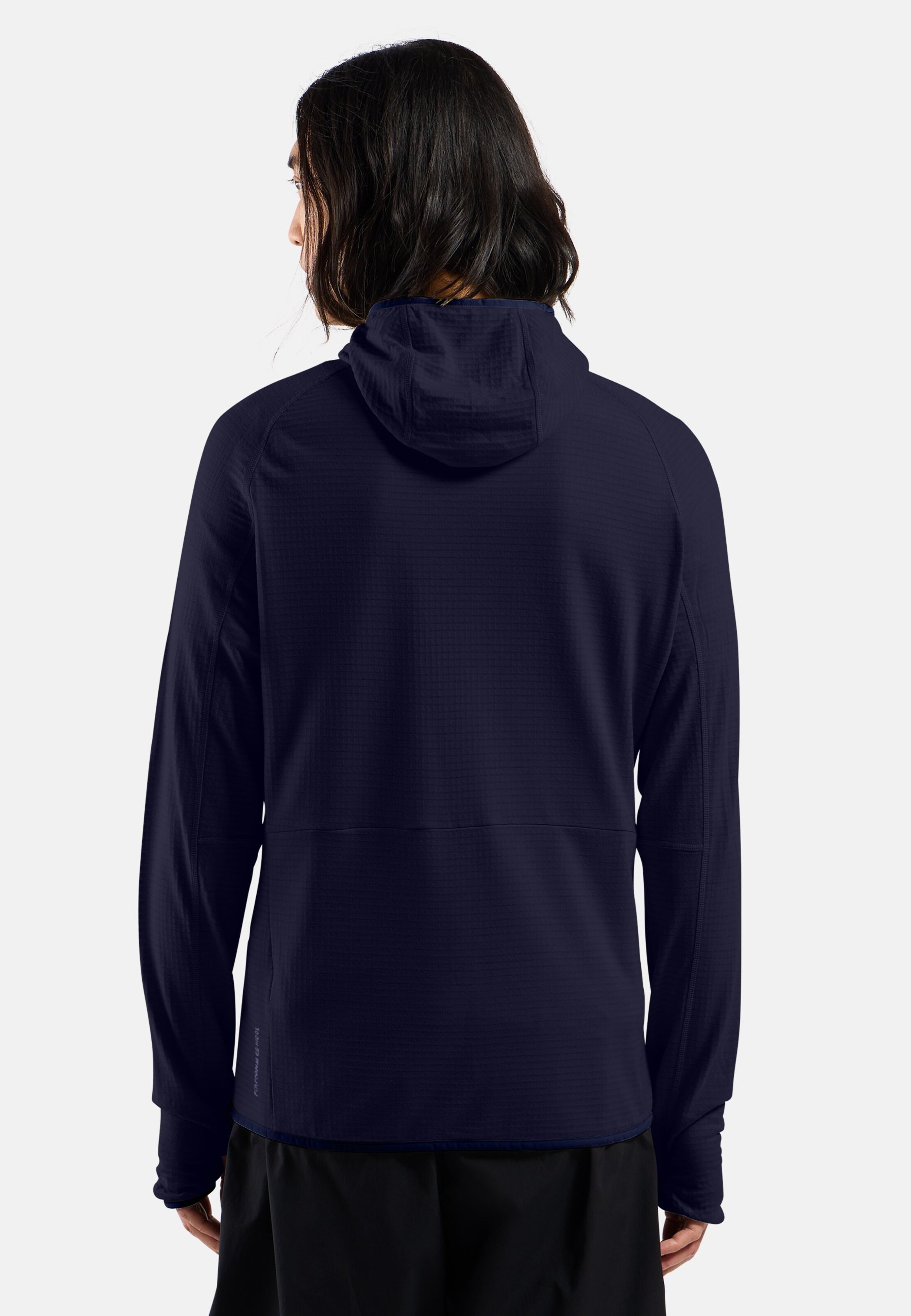 Ascent Mid Layer mit Kapuze und Reissverschluss in eclipse