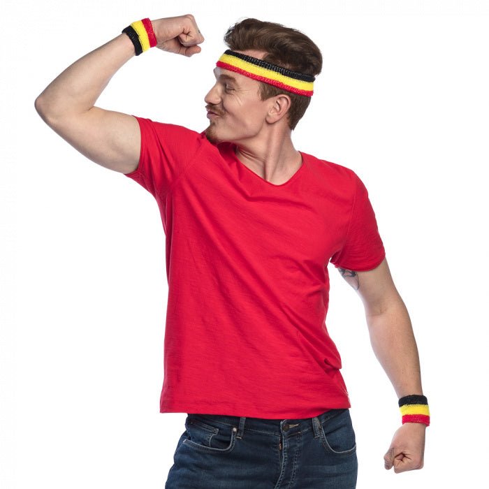 Zweetbandjes Belgie 3st