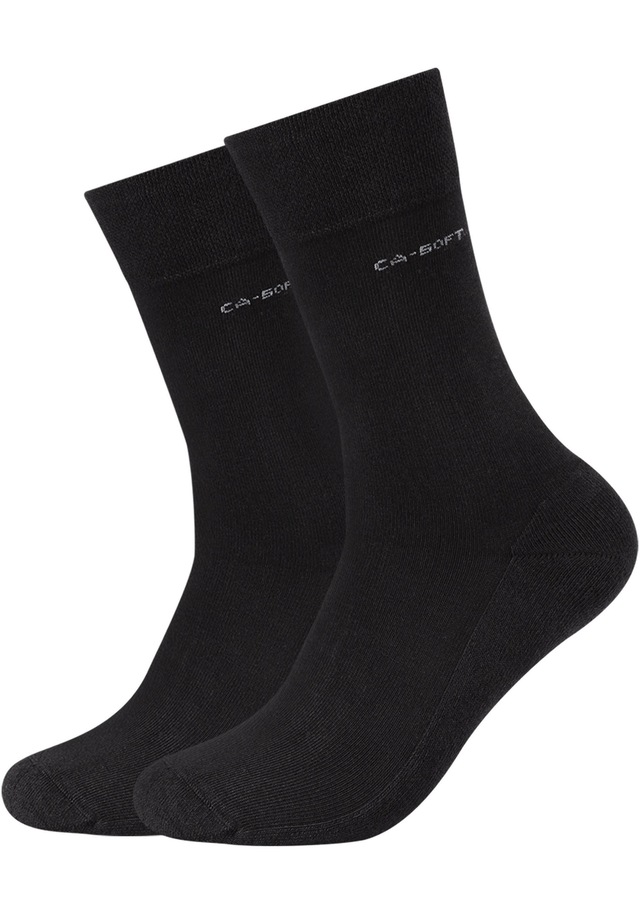 Camano Langsocken »ca-soft« 4 Paar tlg. mit dezentem Logodruck