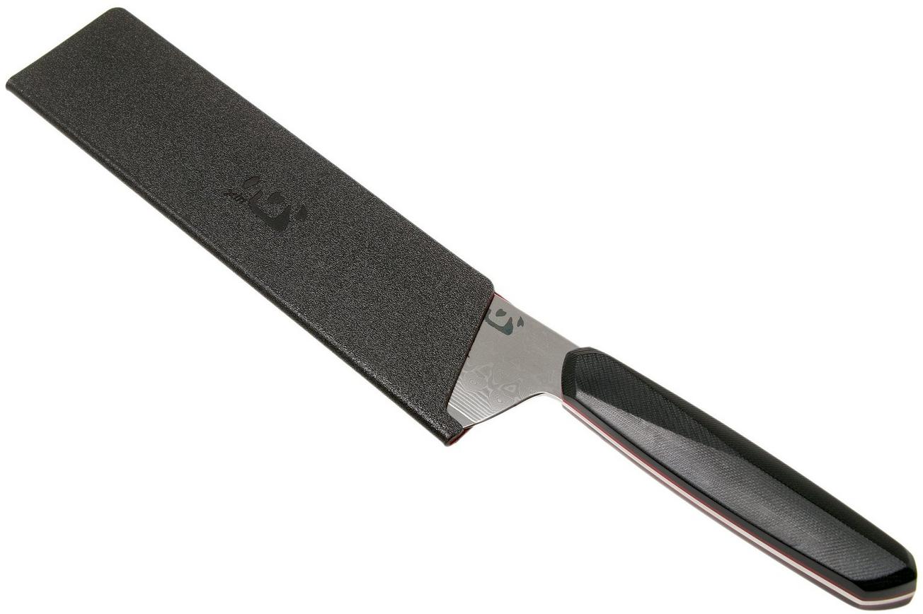 Xin Cutlery XinCore XC126 Black G10, Red Liners, Damascus, koksmes 21,5 cm