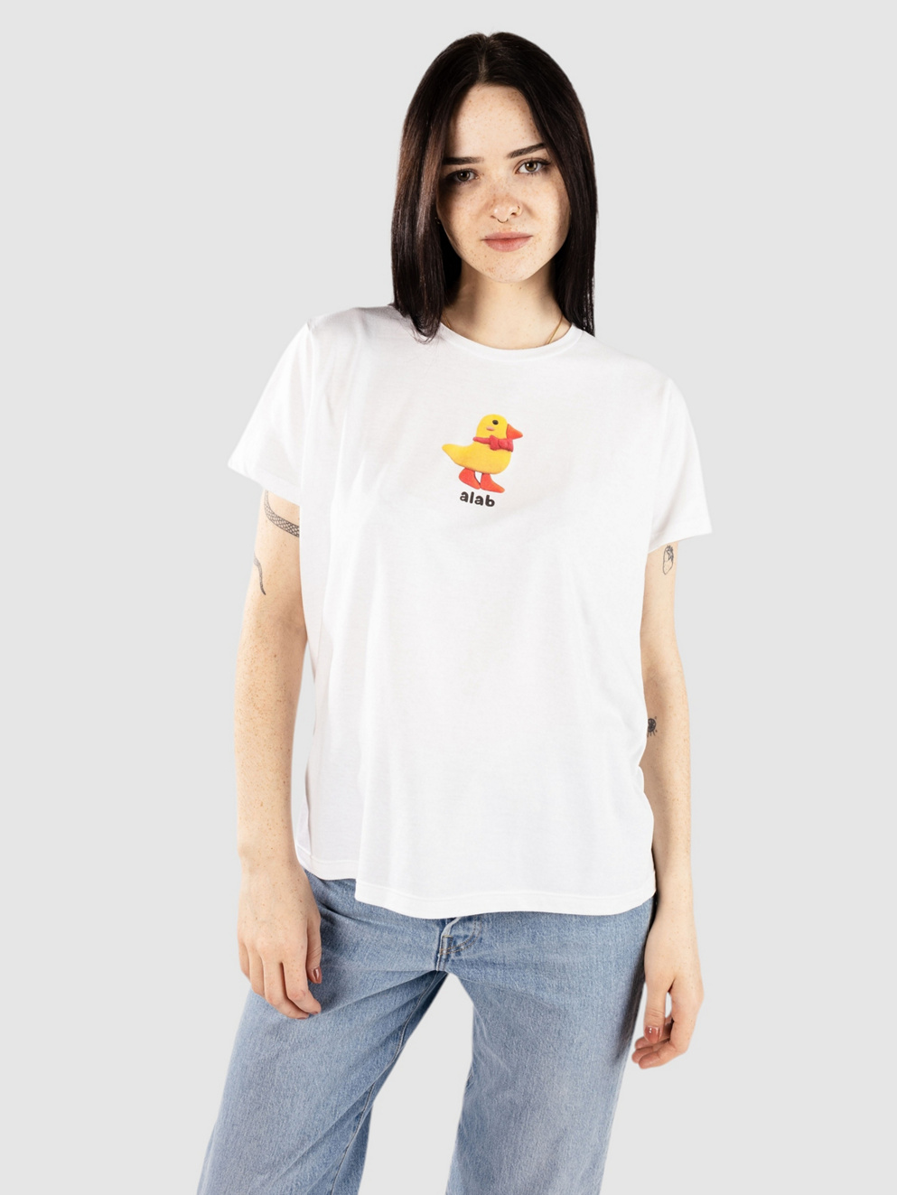 A.LAB Don't Care T-Shirt white