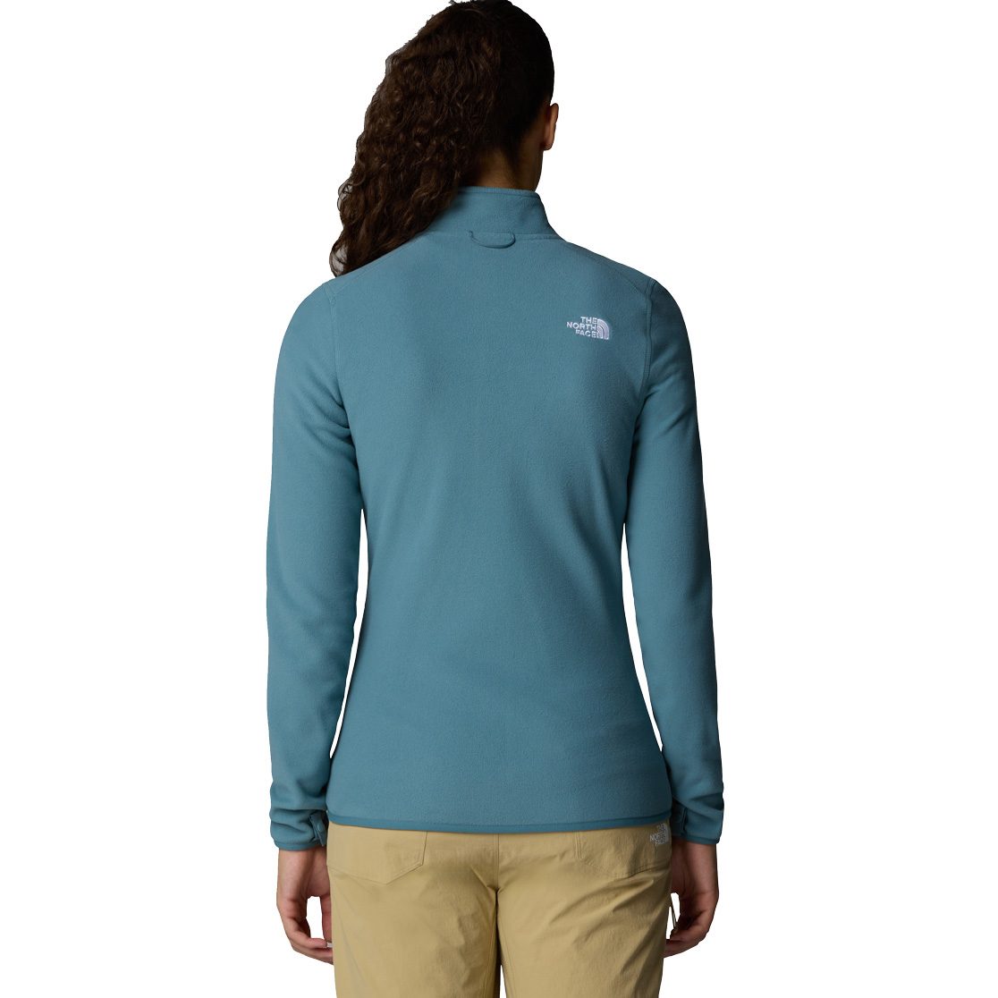 The North Face® 100 Glacier Fleecejacke Damen stormy blue