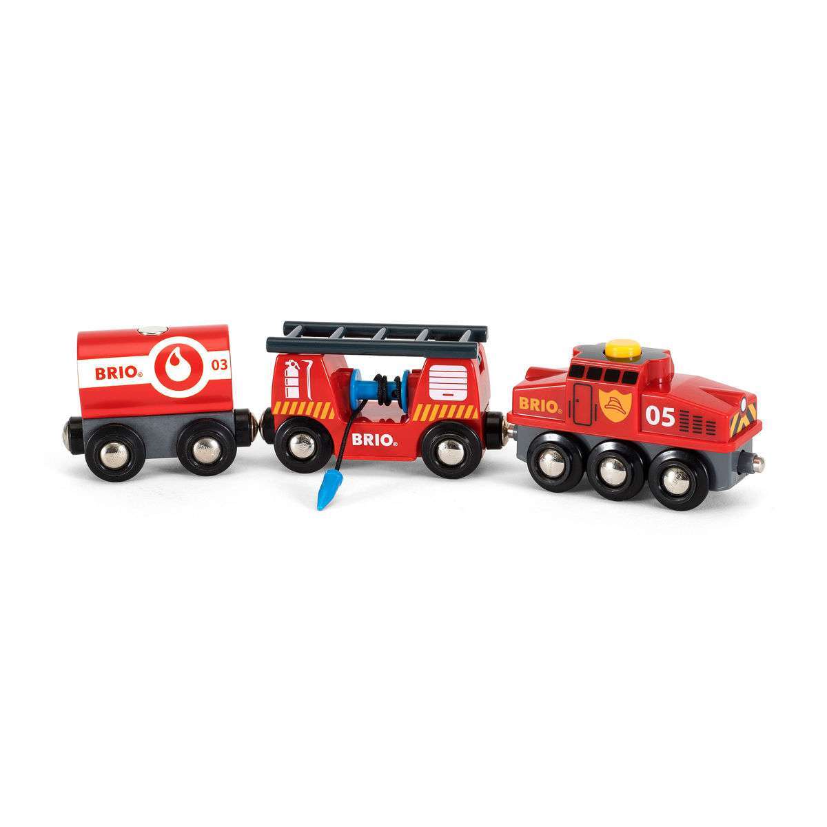 BRIO Spiel Feuerwehr-Löschzug