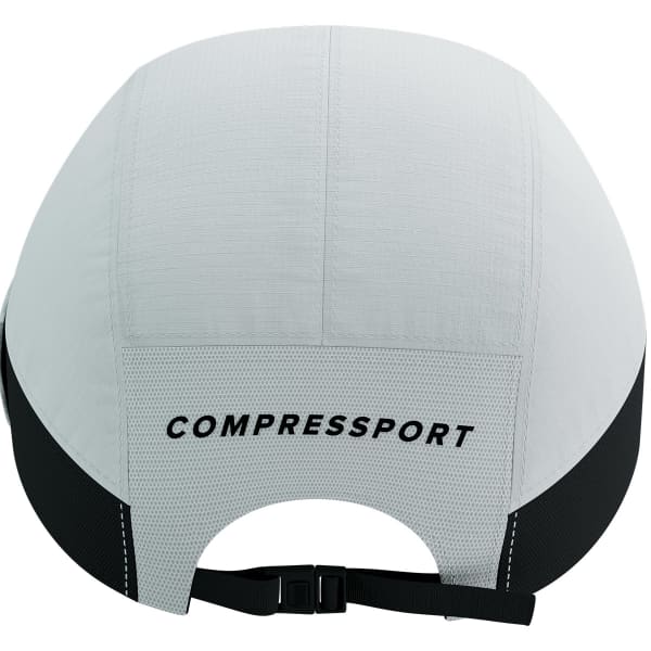 Casquette trail COMPRESSPORT 5 PANEL LIGHT CAP WHITE/BLACK