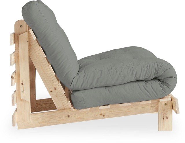 Karup Design Daybett »Roots Sofa Bed, Schlafsofa, Daybett, Bettfunktion, FSC®-Massivholz« Erhältlich in Breite 90 cm, 140 cm oder 160 cm,  Inkl. Futonmatratze. Mehrere Grössen & Farben, Made in Europe