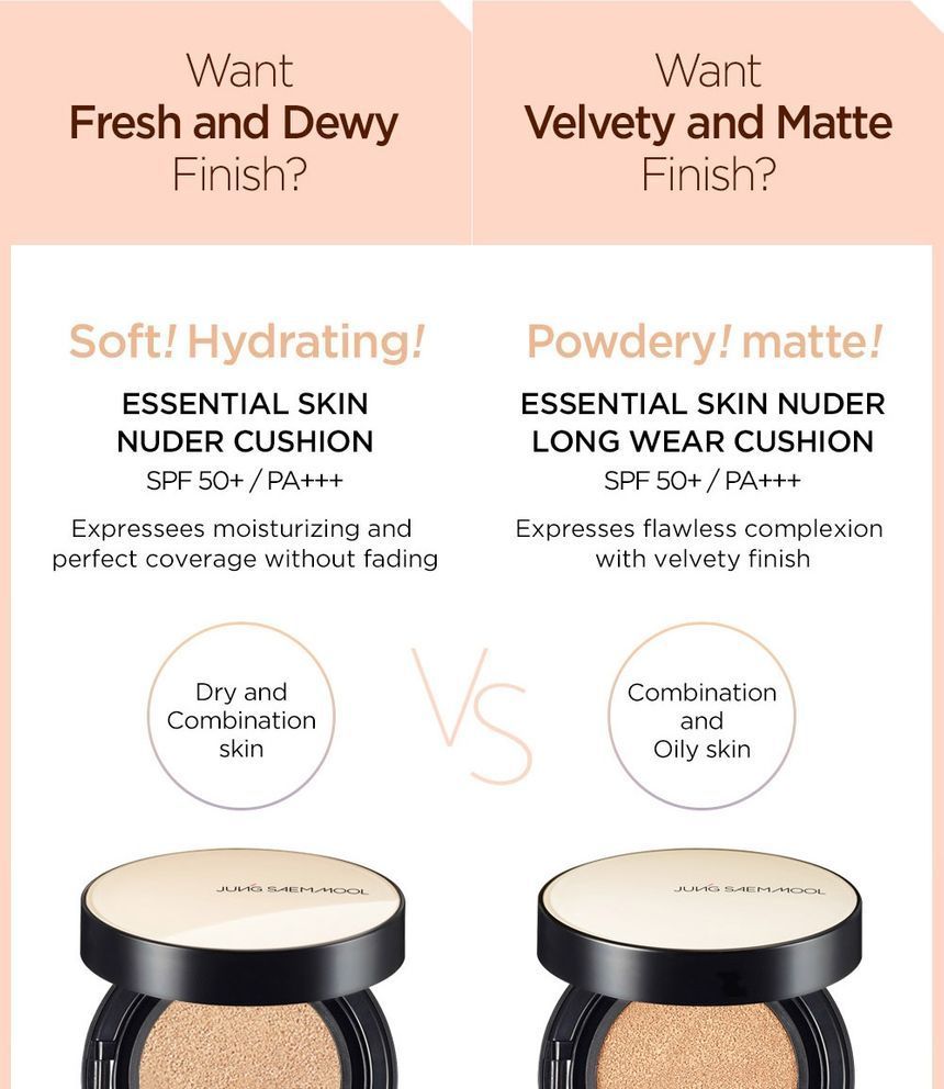 JUNG SAEM MOOL - Essential Skin Nuder Kussenset - 7 Kleuren