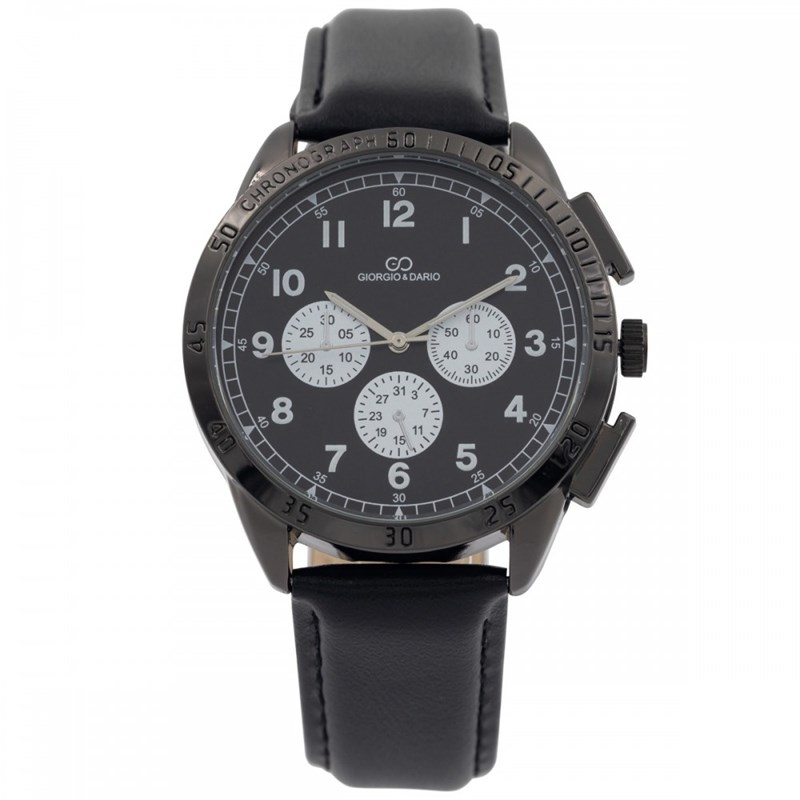 Montre pour Homme Fashion Noir GIORGIO
