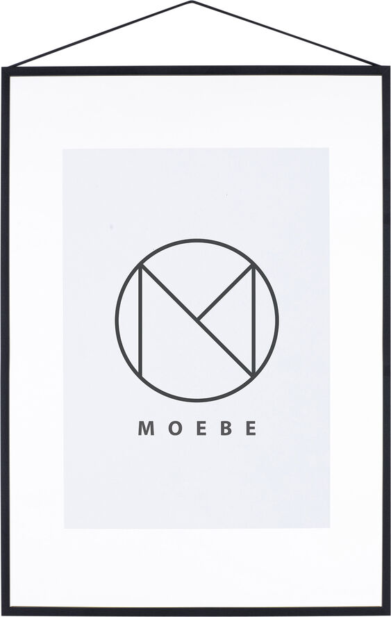 Moebe Frame ramme A2 Sort