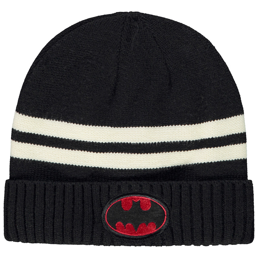 Bonnet avec patch brodé Batman Warner pour garçon