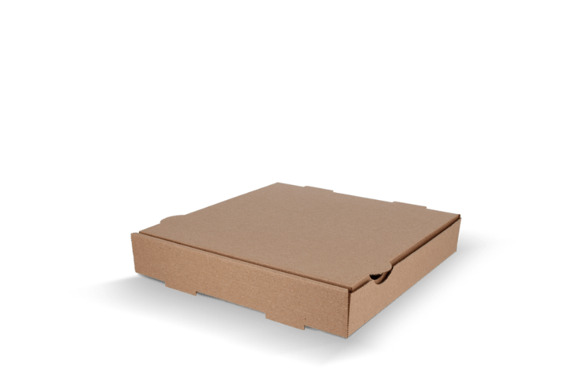 Pizzadoos 26x26x4cm Kraft