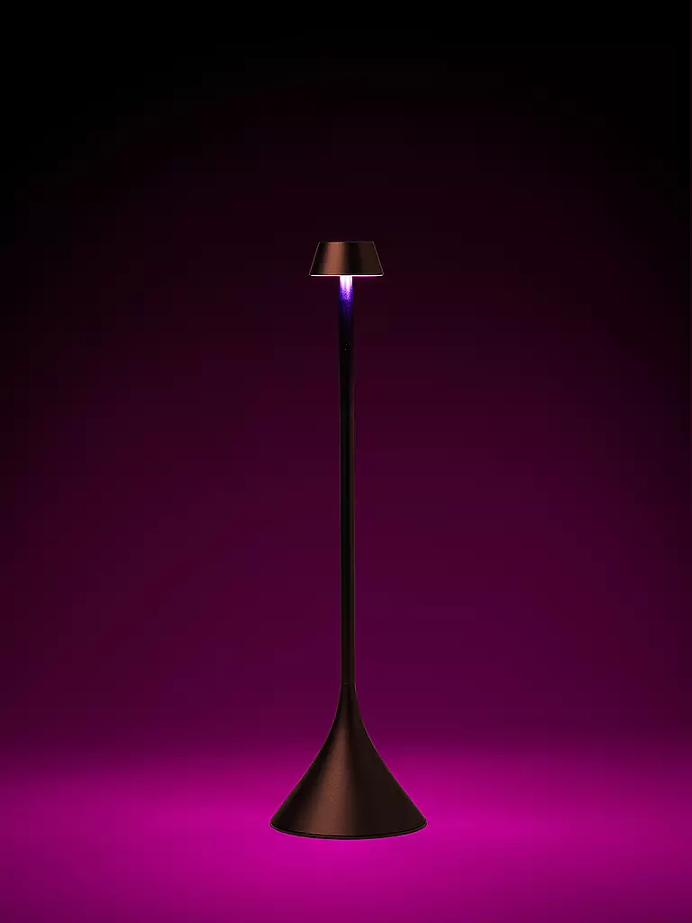 LEXON LED Lampe STELI 28,6cm Bronze kupfer