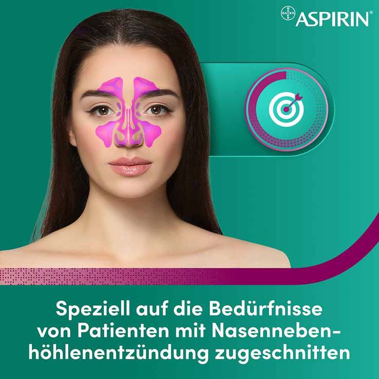 Aspirin SinuComplex 500 mg/30 mg Granulat Suspension - Herstellung Beutel , 10 St