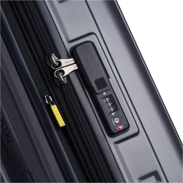 Bagagerie de voyage DELSEY PARIS REMPART VAL TRUNK 4DR 73 ANTHRACITE