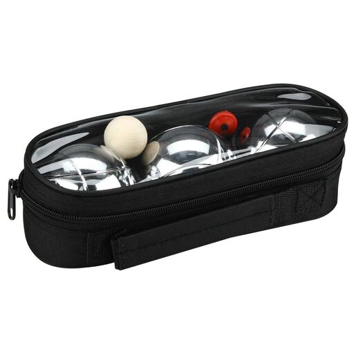 Conjunto de Petanca Get & Go IV com 3 Bolas Prateadas Coc 52jp-coc-uni