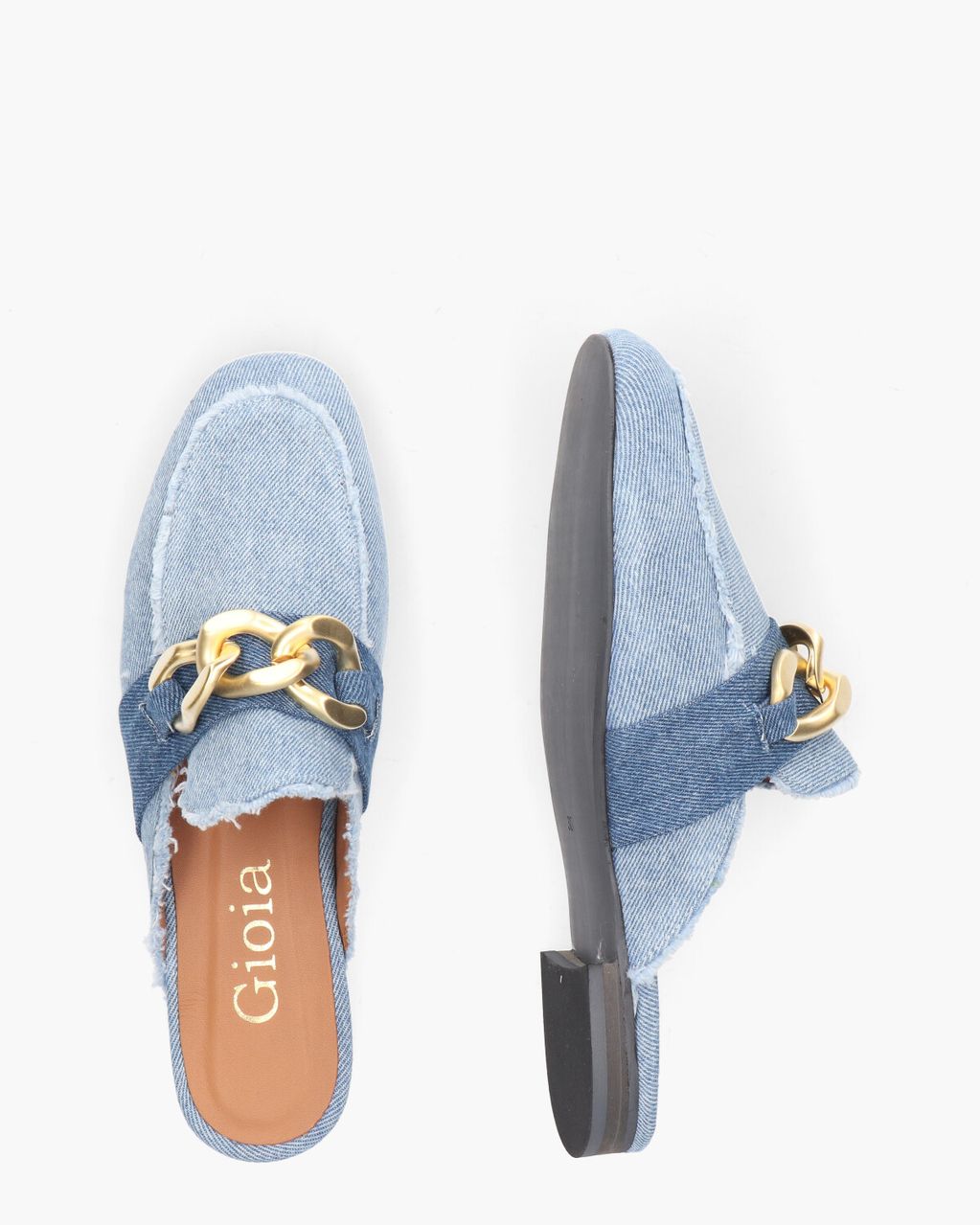 Gioia Tianna Jeansblauw Damesloafers