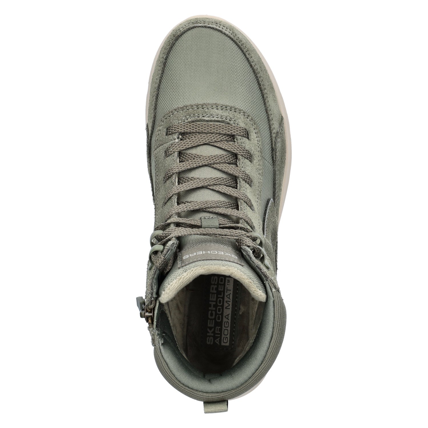 Glacial Ultra dames veterboot Skechers Groen