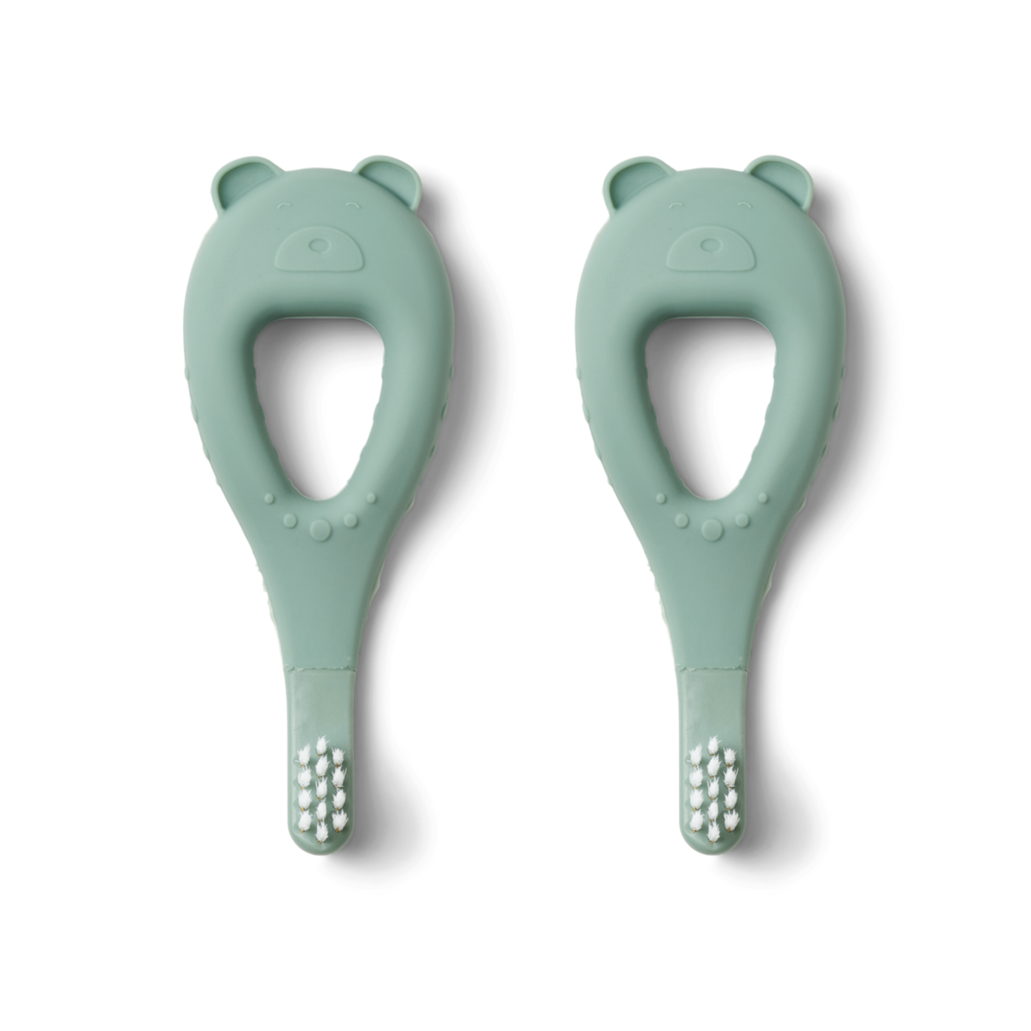 Liewood | Janelle Bear Toothbrush 2-Pack | Peppermint