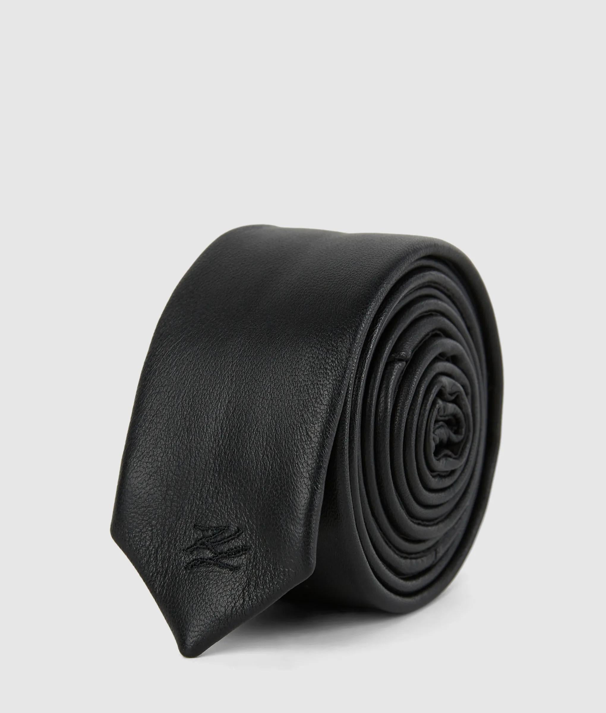 K/Autograph leer tie