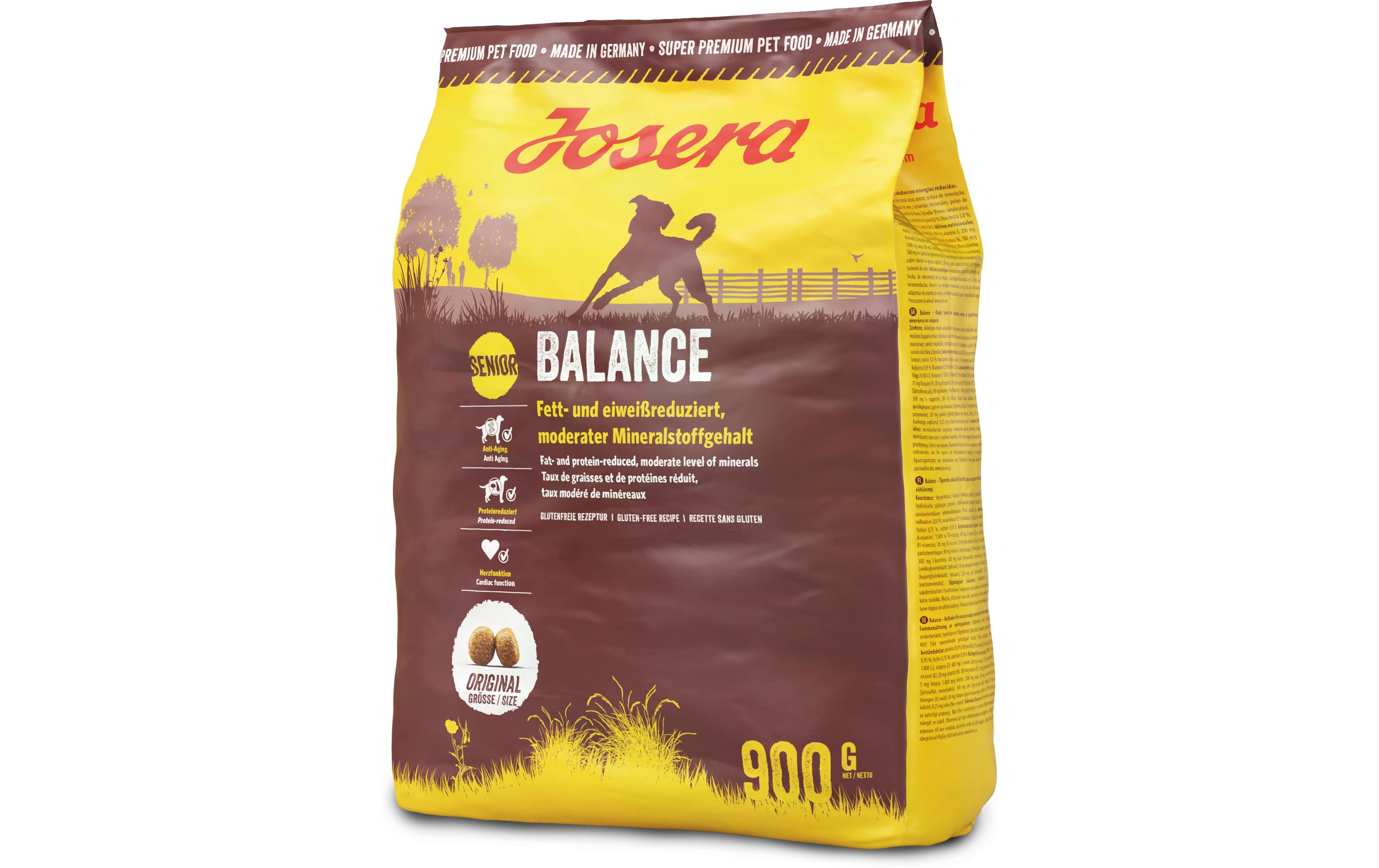 Trockenfutter Balance, 900 gAlleinfuttermittel für Senior Hunde