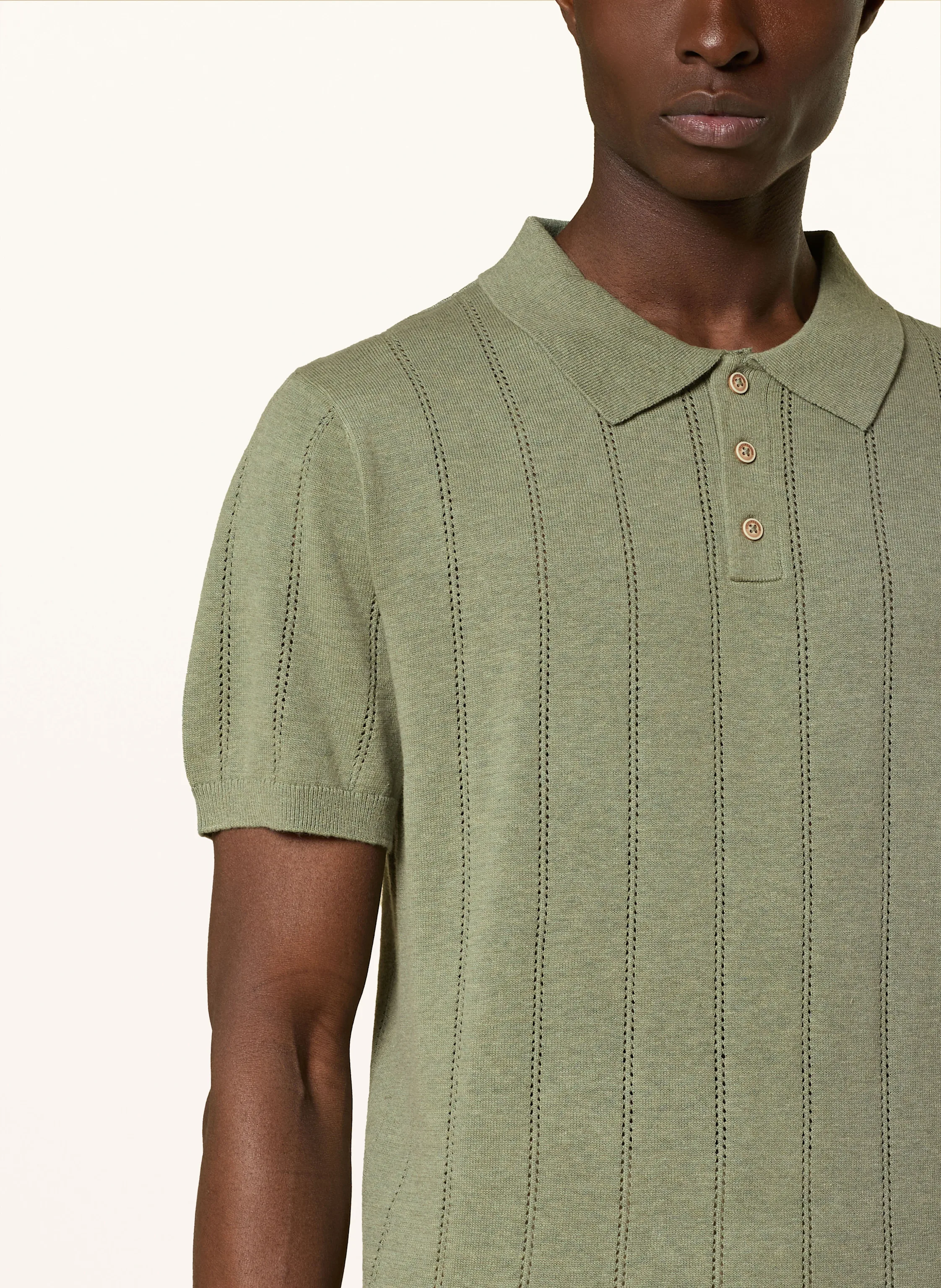 COLOURS & SONS Strick-Poloshirt