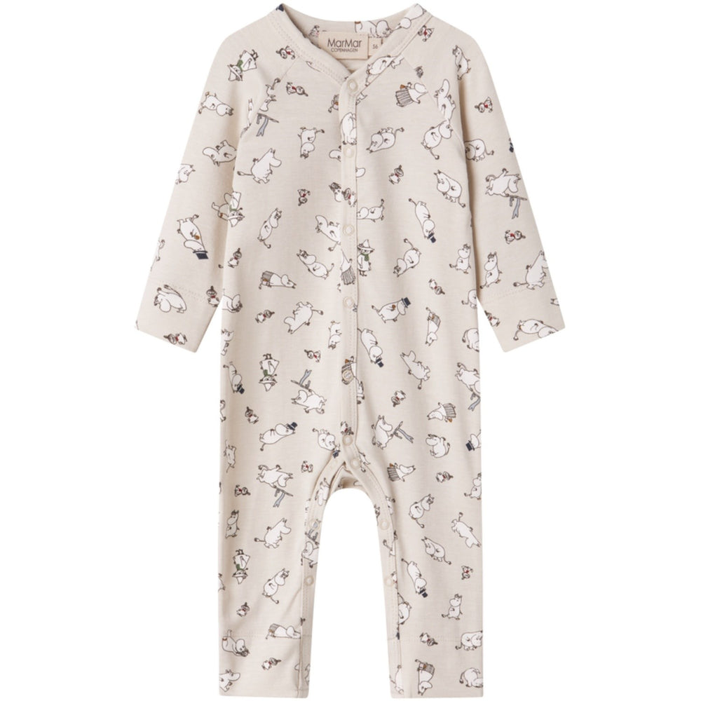 Køb MarMar New Born Modal Smooth Print Moomin Rena Onesies