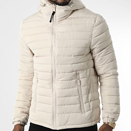 Doudoune Capuche M90001MOW Beige