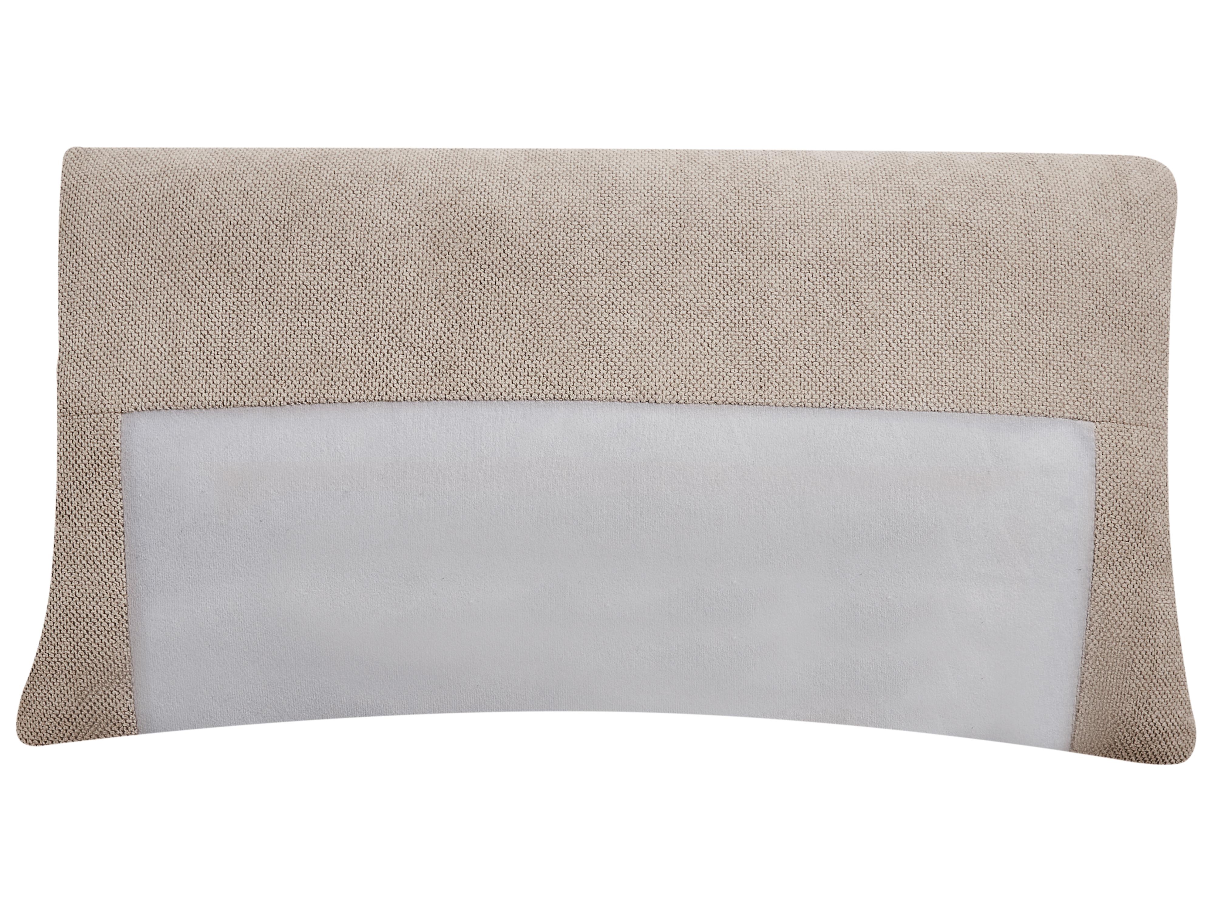 Chaise longue VIZILLE Stof Taupe