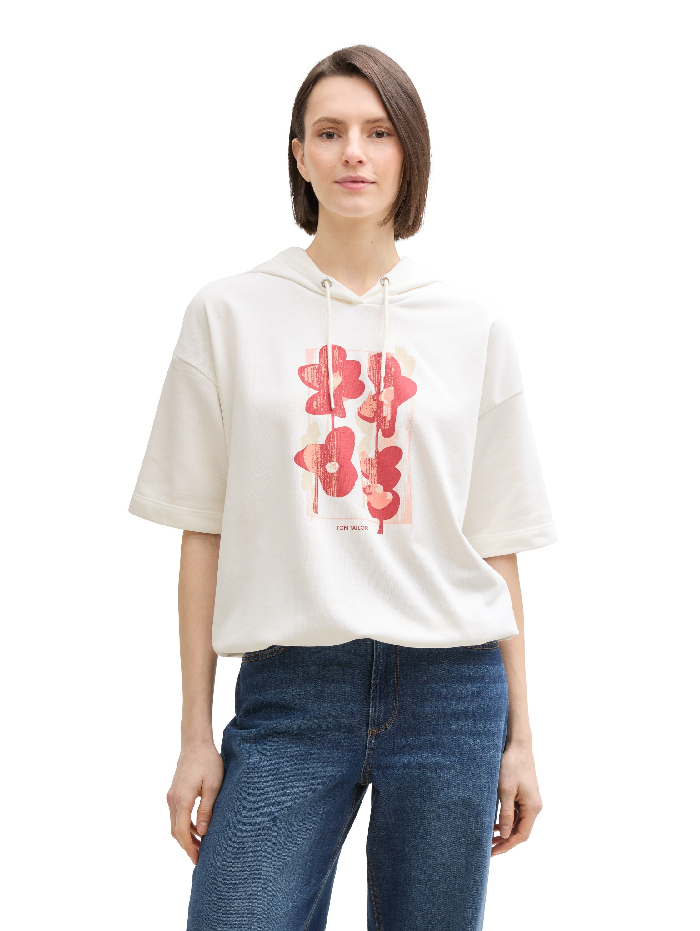 TOM TAILOR Hoodie , mit Front Print