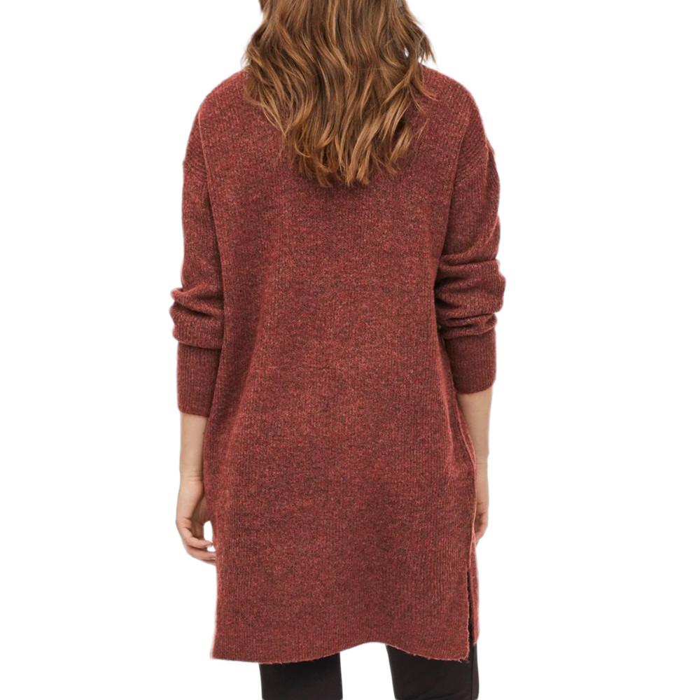 Vila Robe Rouge Femme Vila Vicilia Tunic