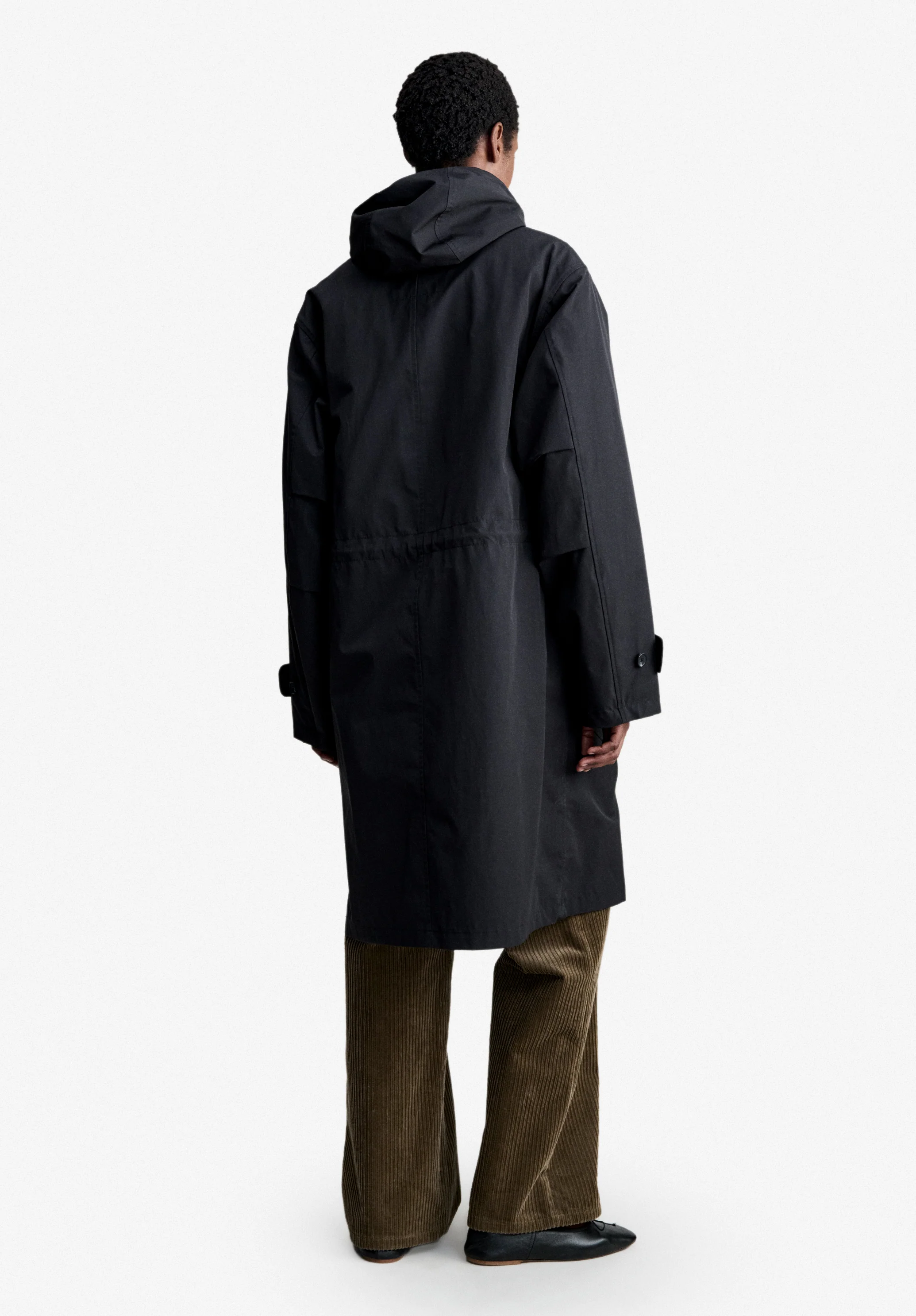 Parka déperlante noire - Noir