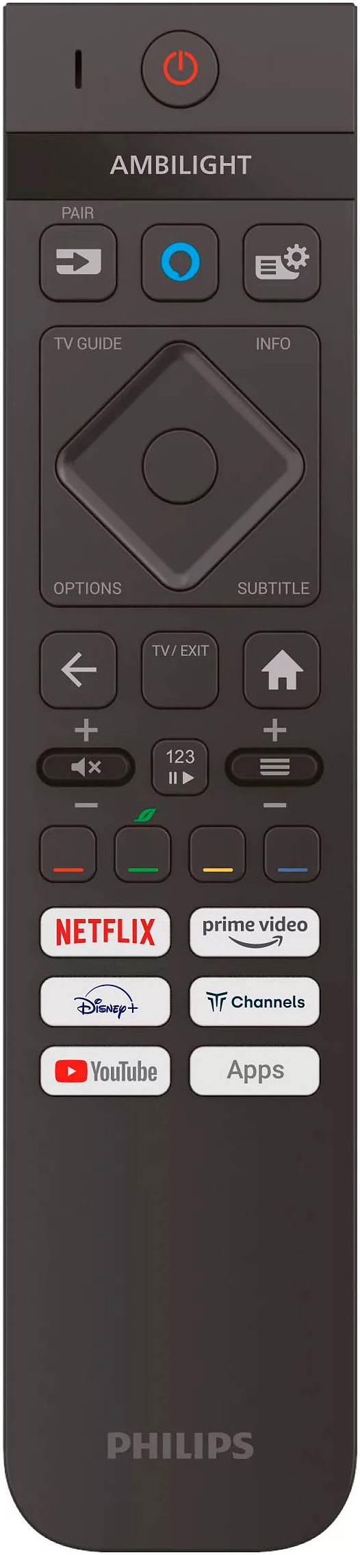 Philips LED-Fernseher »43PUS8349/12« 108 cm/43 Smart-TV WLAN, Dolby Atmos Sound, Ambilight (3-seitig)