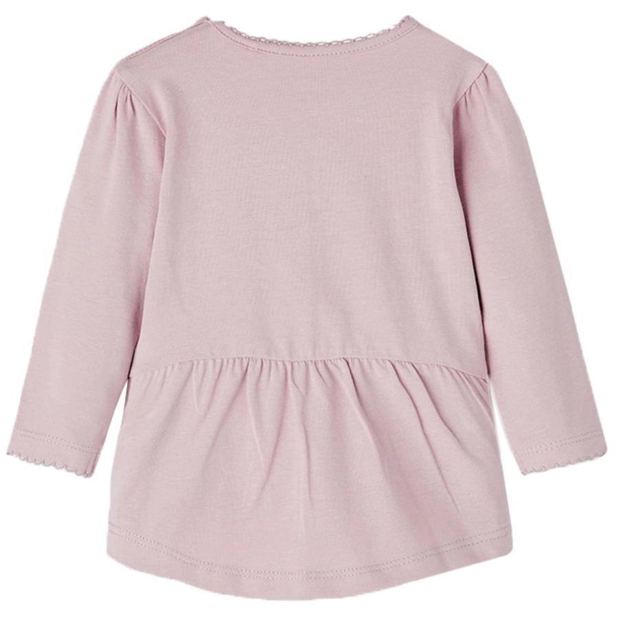 name it Langarmshirt Nbfdonnah Violet Ice