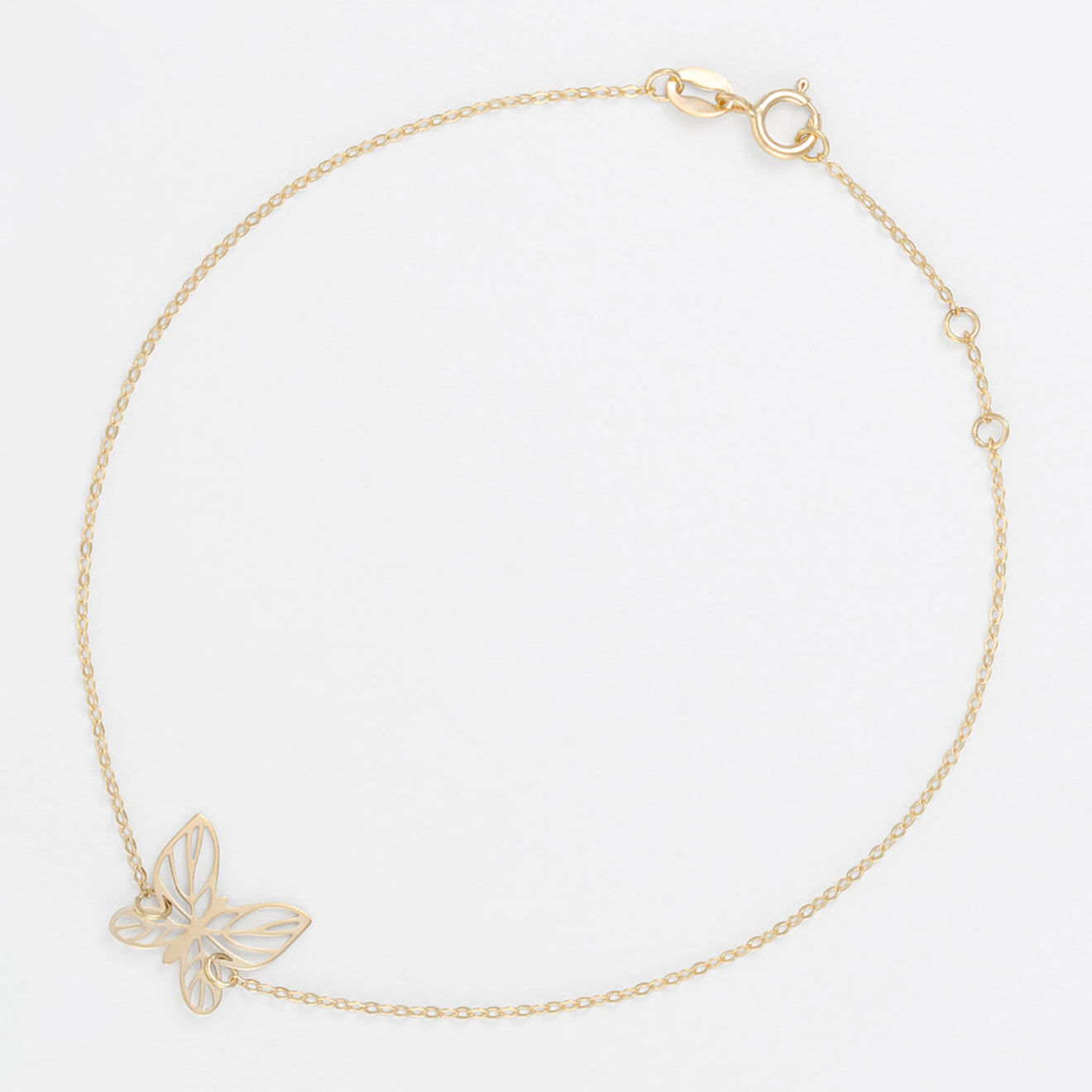 L'Or by Diamanta Bracelet Butterfly or jaune