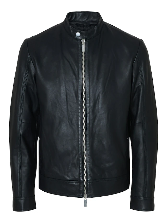 SELECTED HOMME Lederjacke »ARCHIVE CLASSIC LEATHER JKT«