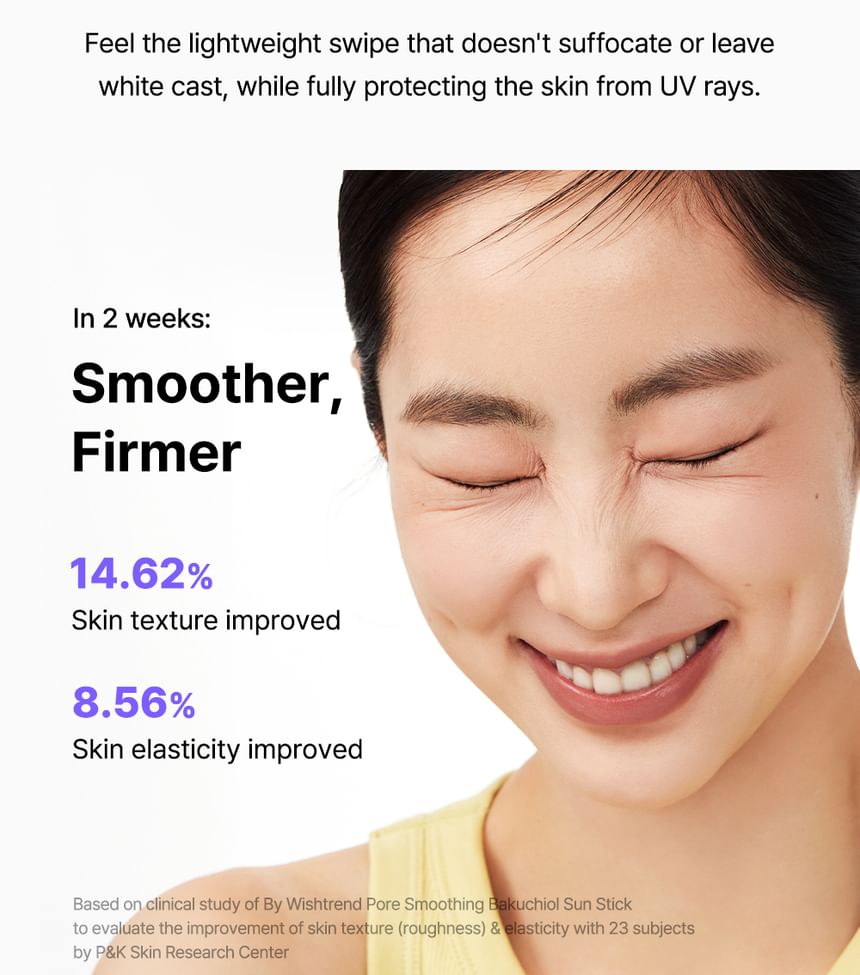 Door Wishtrend - Pore Smoothing Bakuchiol Sun Stick
