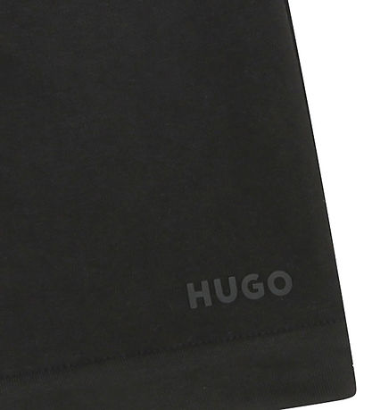 HUGO Sweatshorts - Schwarz