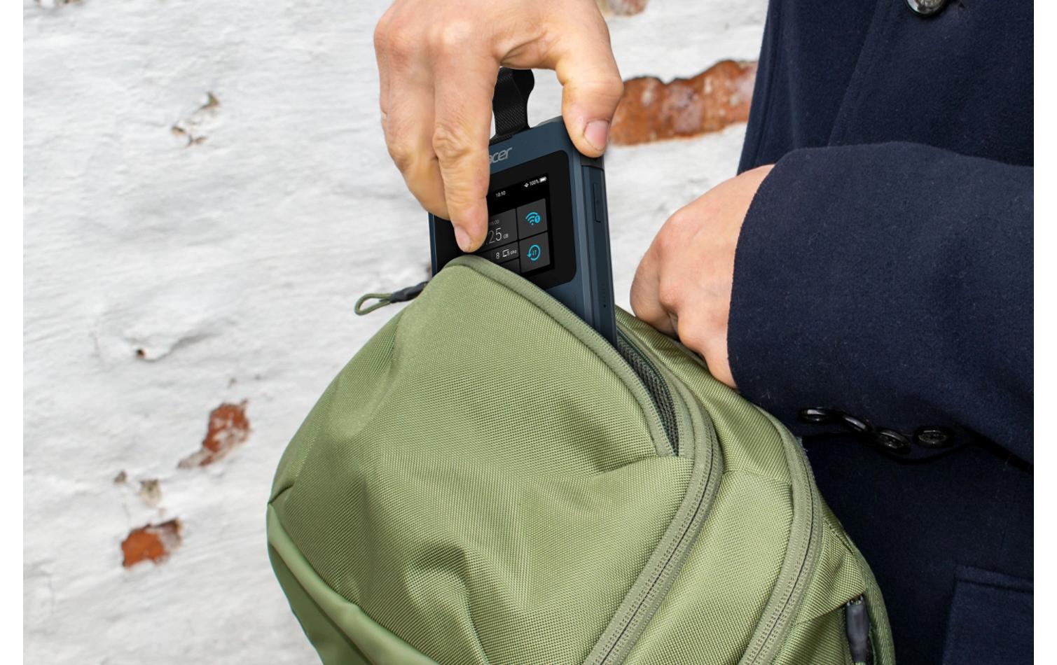 5G Hotspot Connect Enduro M3<br>Acer Connect ENDURO M3 5G Mobile Wi-Fi | Robuster Mobiler Hotspot