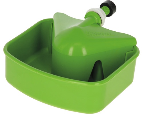 KERBL Universele pluimveedrinker, kippendrinker, groen, ca. 15 x 14 x 7 cm