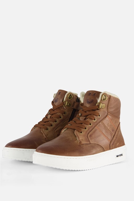 Muyters Veterboots cognac Leer