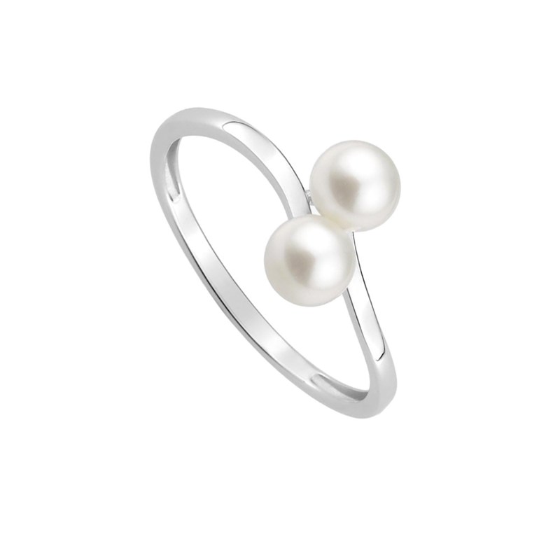 Bague Femme - perle - Or 9 Carats