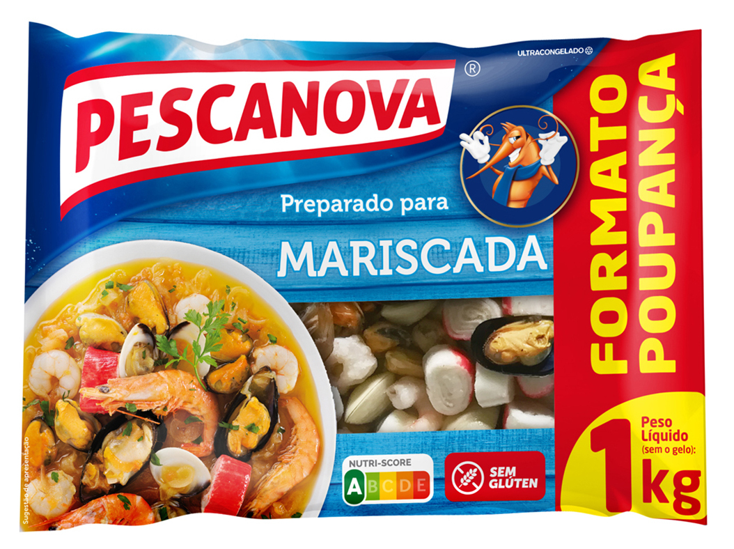 PREPARADO P/MARISCADA PESCANOVA SEM GLUTÉN 1KG