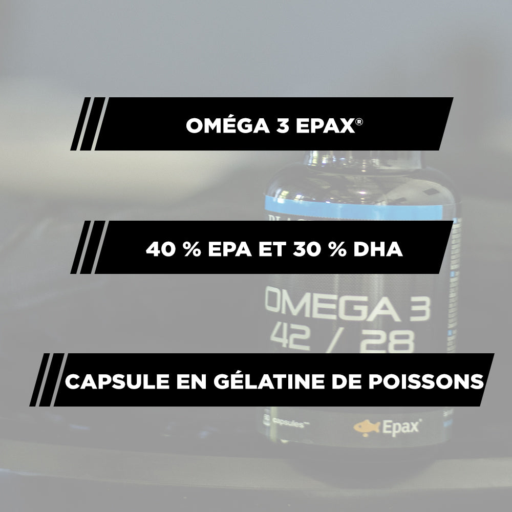 BLACK-PROTEIN Omega 3 Epax