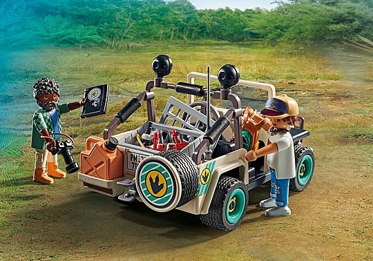 Playmobil - Forskningslejr med dinoer (71523)