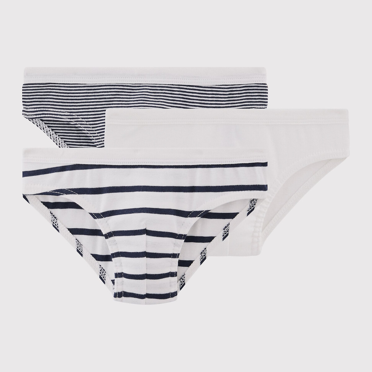 PETIT BATEAU<br>Conjunto de 3 cuecas