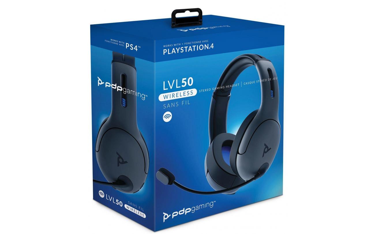 PS4 & PS5 Afterglow LVL50 Wireless Headset Grijs